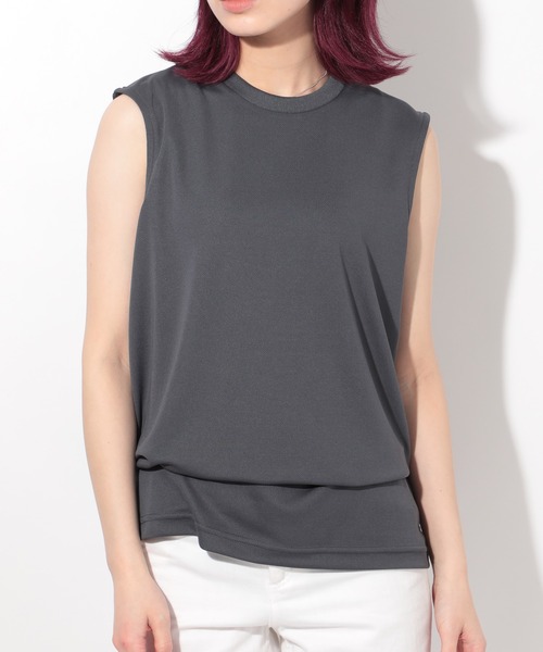 セール】【LIFEMAX】ノースリーブTシャツ(ポリジン加工) MS1165