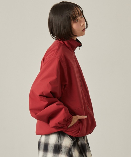 セール】【Snap club】 リバーシブルビッグスタンドボアジャケット