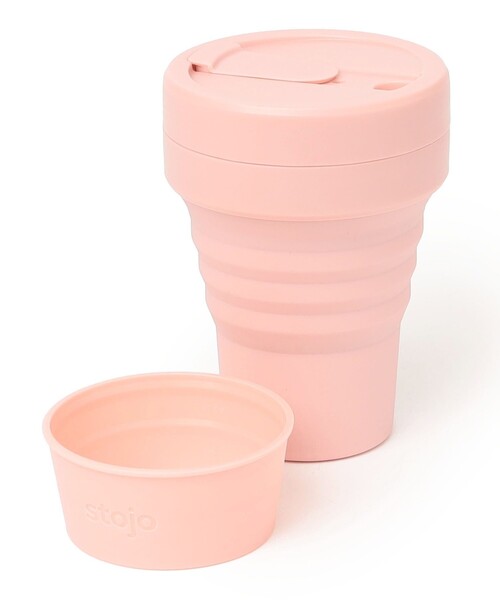 stojo: 折りたたみ式 ポケット カップ（グラス/マグカップ/タンブラー