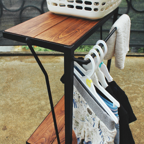 アイアンランドリーラック・洗濯台 バス・トイレ・洗面用品 ブルメイド