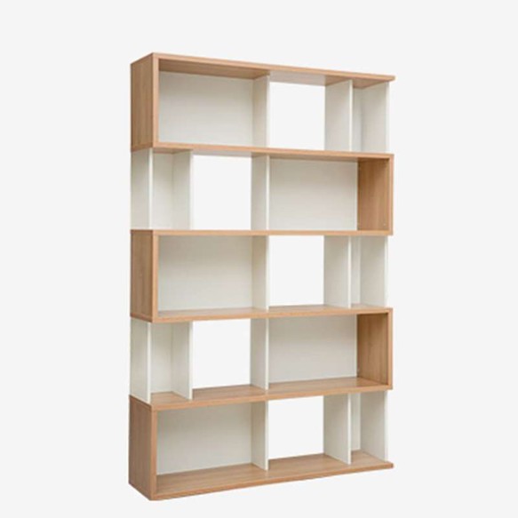 オーダーメイド 職人手作り オープンシェルフ 本棚 北欧モダン白家具