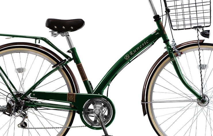 ルネシック276-F 27インチ 6段変速 オートライト シティサイクル