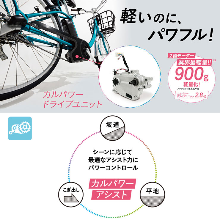 ギュット・アニーズ・DX「BE-FAD032」20インチ 3人乗り対応 電動自転車 -25