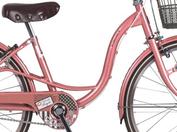 ガールズ ラボ ラブリー BAA-O 20インチ 変速なし オートライト 子供用