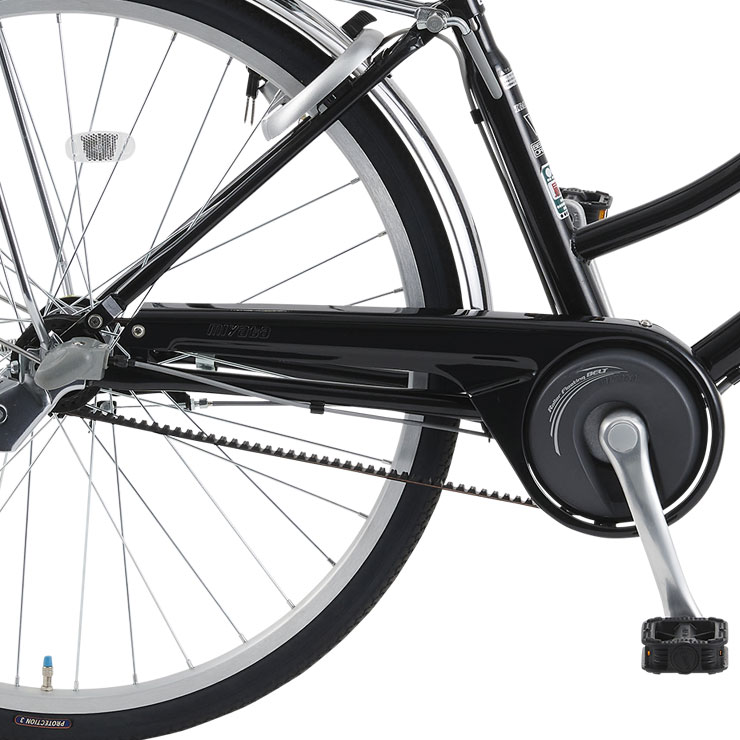 トラッドラインWベルトドライブ-O 27インチ 3段変速 オートライト