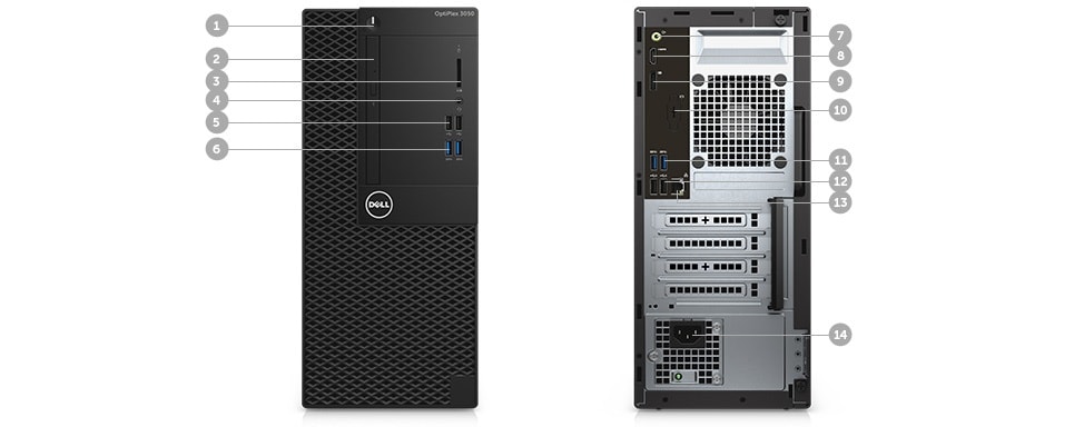 Refurbished: DELL Business Desktop OptiPlex 3050-SFF Intel Core i7