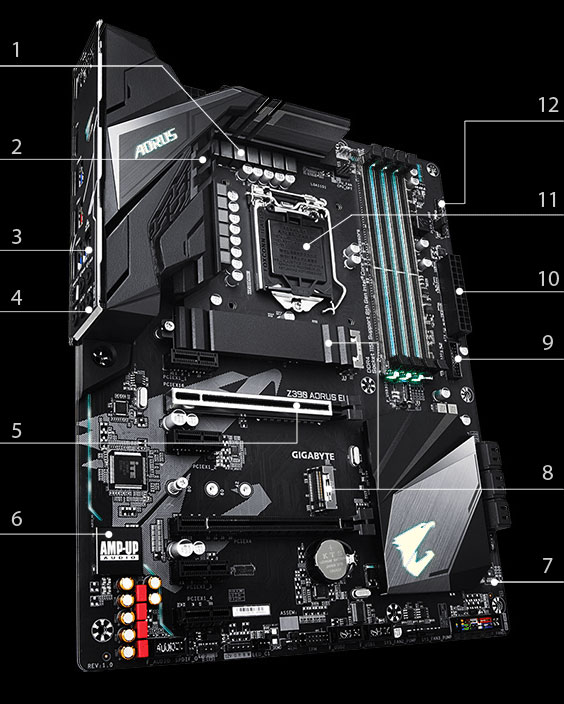 GIGABYTE Z390 AORUS ELITE LGA 1151 ATX Intel Motherboard - Newegg.com