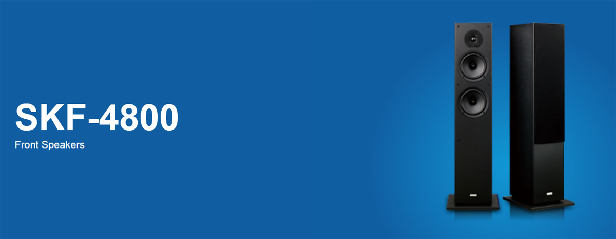 ONKYO SKF-4800 2-Way Bass Reflex Floorstanding Speakers Pair