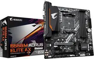 GIGABYTE B550 AORUS ELITE V2 AM4 AMD B550 ATX Motherboard with