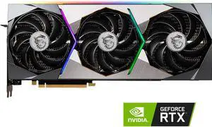MSI Suprim GeForce RTX 3070 Ti Graphics Card RTX 3070 Ti SUPRIM X