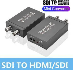 SDI (SD-SDI/HD-SDI/3G-SDI) to HDMI Converter, HDMI Input to SDI 2