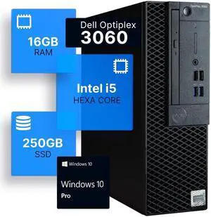 Used - Like New: Dell OptiPlex 5000 5060 Desktop Computer - Intel