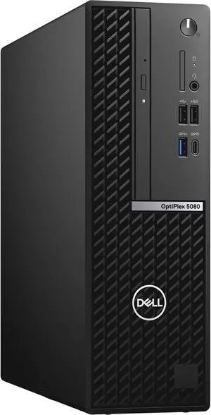 Refurbished: Dell Optiplex 7080 Small Form Desktop, Eight-Core i7