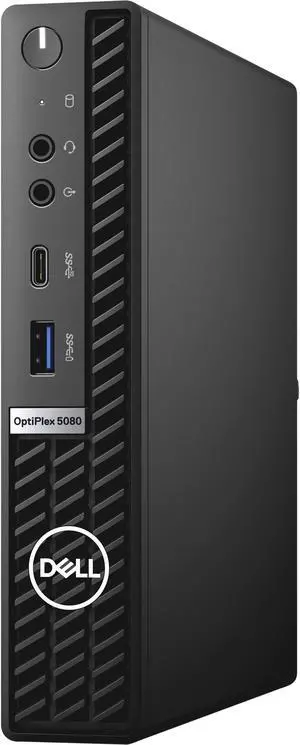 Refurbished: Dell Optiplex 7080 Micro Form Factor Desktop, Intel