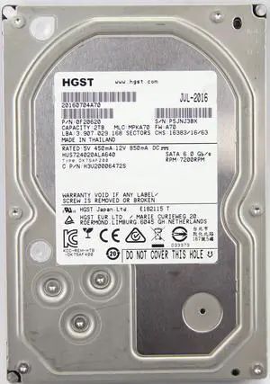 Hitachi GST Deskstar 5K3000 HDS5C3020ALA632 (0F12117) 2TB 32MB