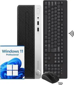 Refurbished: HP ProDesk G7 SFF Desktop PC Intel i3-10100 10th Gen