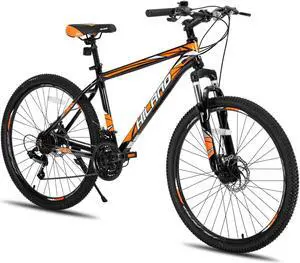 HILAND Mountain Bike, 3/6/Multi-Spokes, 21 Speeds Drivetrain