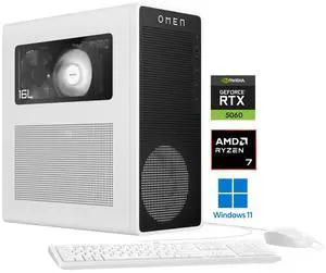 HP OMEN 16L Gaming Desktop AMD Ryzen 7 8700F NVIDIA GeForce RTX
