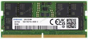 Samsung 32GB PC5-38400 DDR5 4800 MHz SODIMM Laptop Memory RAM
