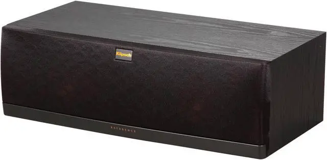 Klipsch Reference RC-52 II Center Speaker, black ash wood grain