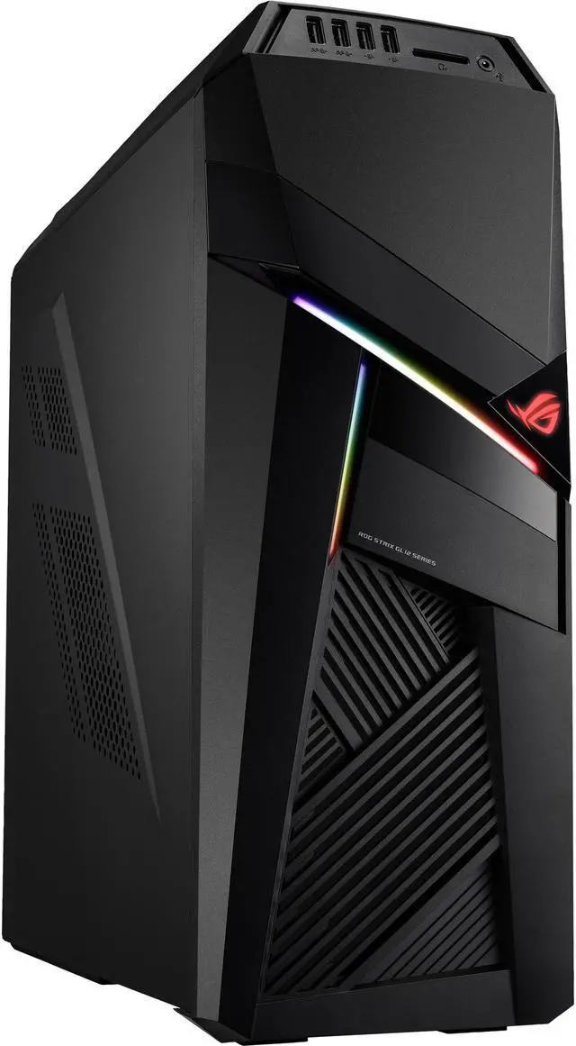ROG Strix GL12 Gaming Desktop, 9th Gen 8-core Intel Core i7-9700F