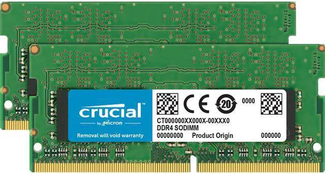 Crucial 32GB Kit DDR4 2400 260-Pin SODIMM Memory - Newegg.com