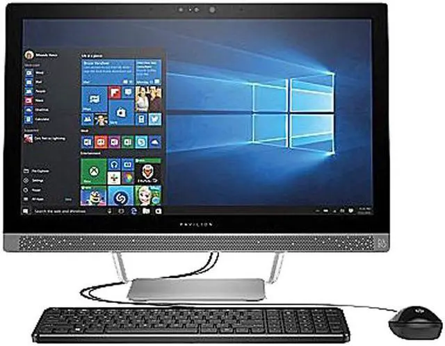 Refurbished: HP All-in-One Computer Pavilion 24-B016 Intel Core i3