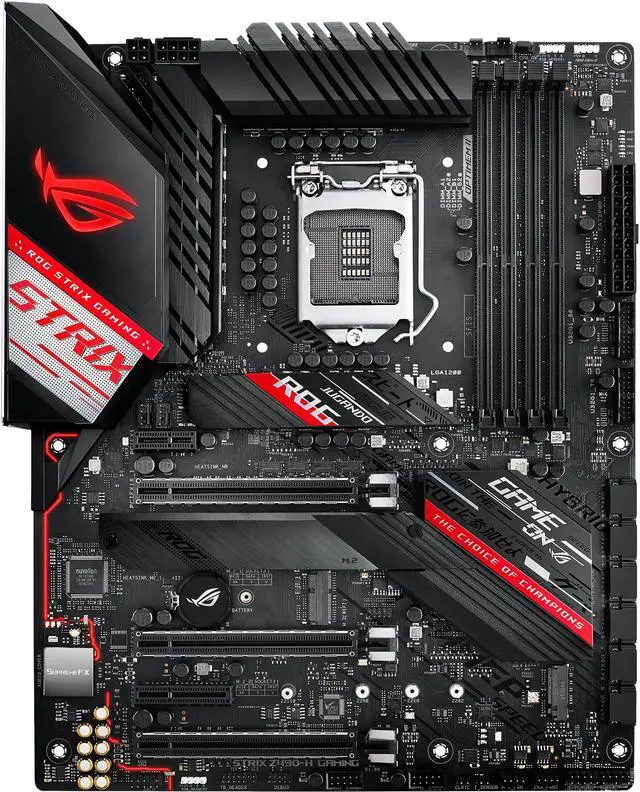 ASUS ROG STRIX Z490-H GAMING LGA 1200 ATX Intel Motherboard