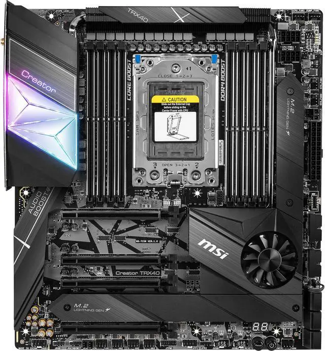 Used - Like New: MSI Creator TRX40 sTRX4 Extended ATX AMD