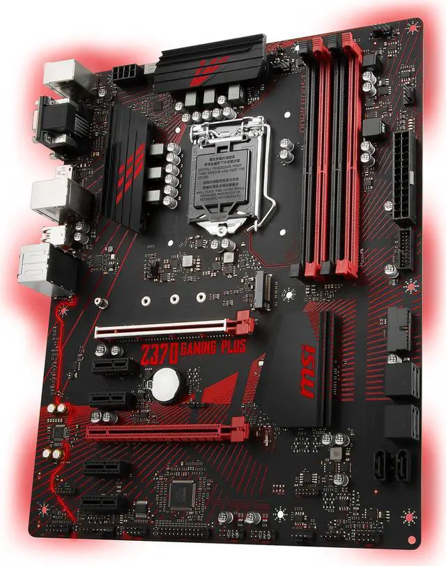 MSI Z370 GAMING PLUS ATX Intel Motherboard - Newegg.com