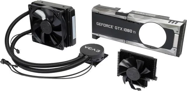 EVGA GTX 1080 Ti SC HYBRID Self-Contained / Plug & Play Waterblock