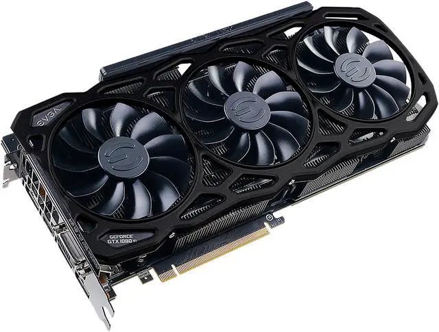 EVGA GeForce GTX 1080 Ti FTW3 ELITE GAMING BLACK, 11G-P4-6796-K2
