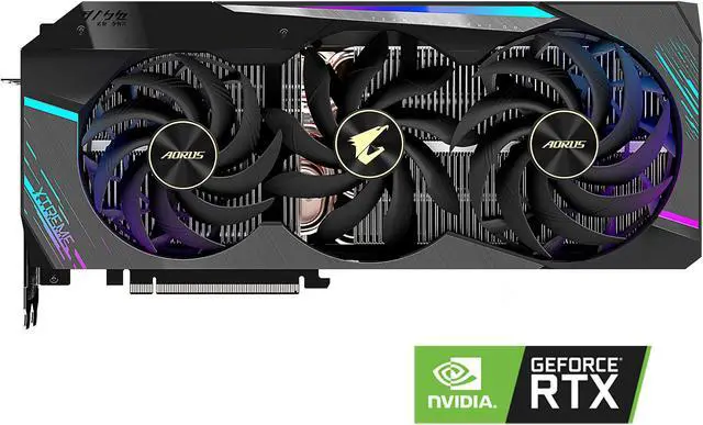 GIGABYTE AORUS GeForce RTX 3080 XTREME 10GB Video Card, GV