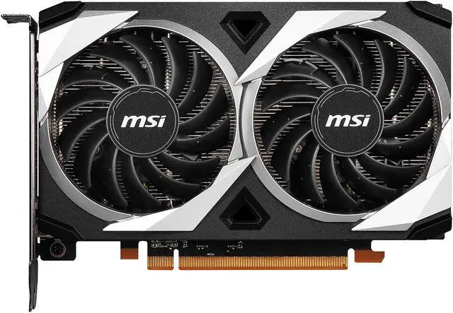 MSI Mech Radeon RX 6500 XT Graphics Card RX 6500 XT MECH 2X 4G OC