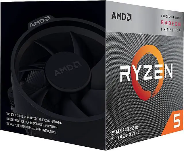 Used - Like New: AMD Ryzen 5 2nd Gen with Radeon Graphics - RYZEN