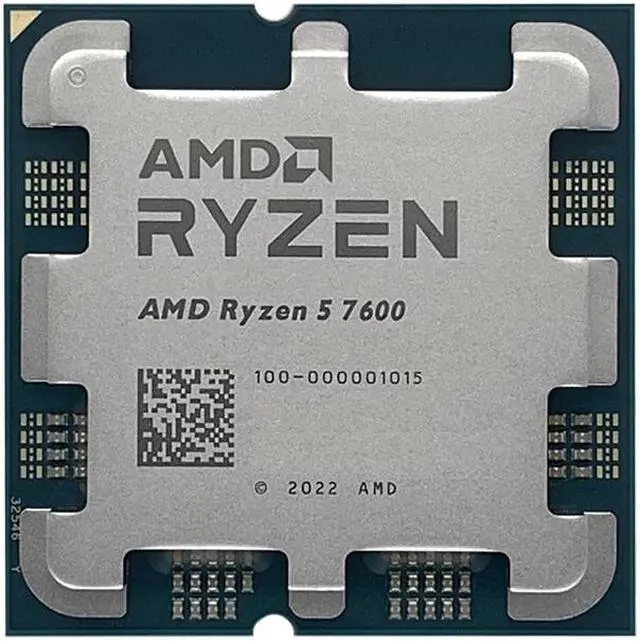 AMD Ryzen 5 7600 - Ryzen 5 7000 Series Zen 4 6-Core 3.8 GHz