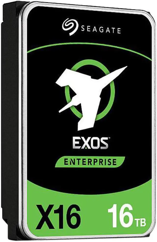 Refurbished: Seagate Exos X16 16TB 7.2K RPM SATA 6Gb/s 512e/4Kn