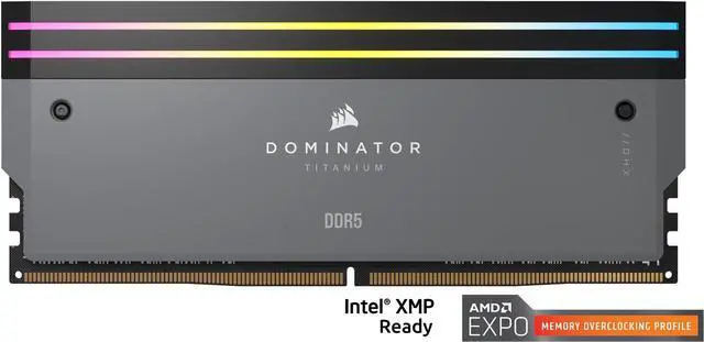 CORSAIR Dominator Titanium 32GB (2 x 16GB) DDR5 6000 (PC5 48000