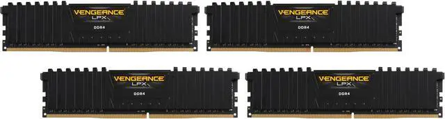 CORSAIR Vengeance LPX 32GB (4 x 8GB) 288-Pin PC RAM DDR4 3200 (PC4