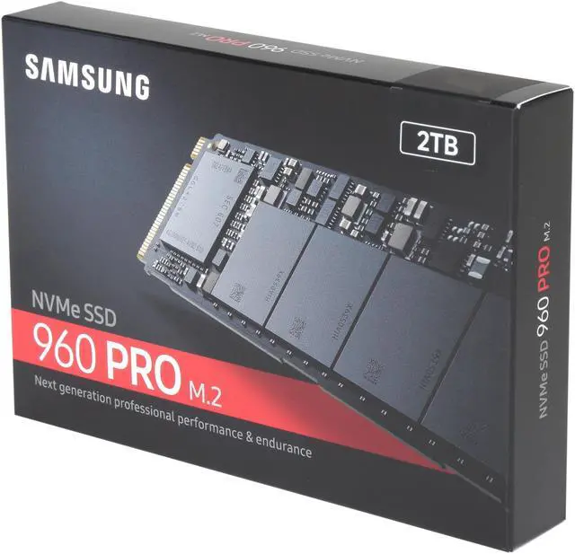 SAMSUNG 960 PRO M.2 2TB NVMe PCI-Express 3.0 x4 Internal Solid