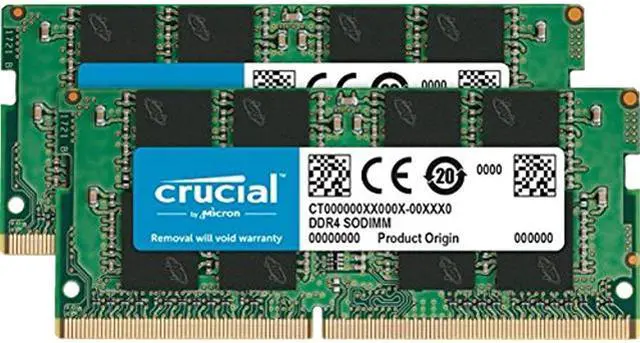 Crucial 64GB Kit (32GBx2) DDR4 2666 260-Pin Memory - Newegg.com