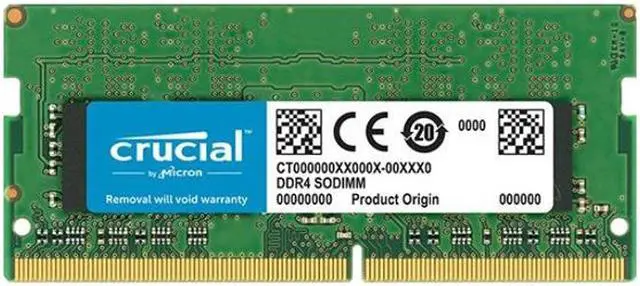 Crucial 8GB 260-Pin DDR4 SO-DIMM DDR4 2666 Laptop Memory - Newegg.com