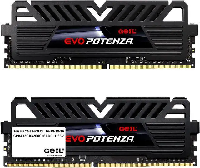 GeIL EVO POTENZA 32GB (2 x 16GB) DDR4 3200 (PC4 25600) Desktop