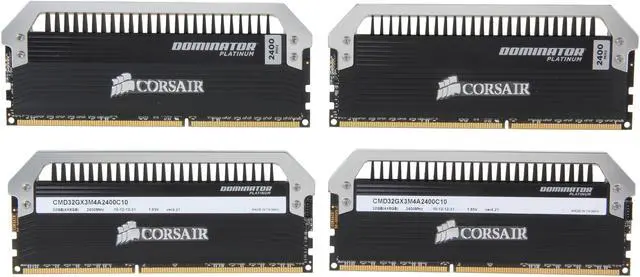 CORSAIR Dominator Platinum 32GB (4 x 8GB) DDR3 2400 (PC3 19200