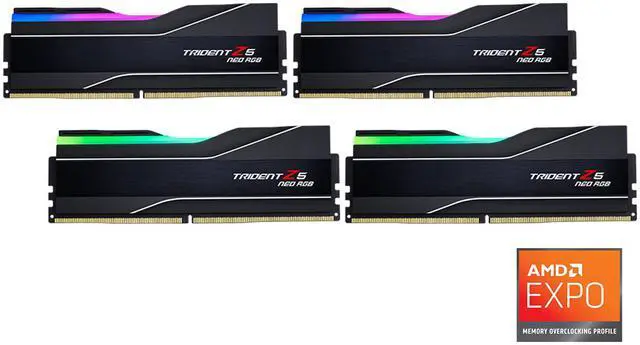 G.SKILL Trident Z5 Neo RGB Series 256GB (4 x 64GB) 288-Pin PC RAM
