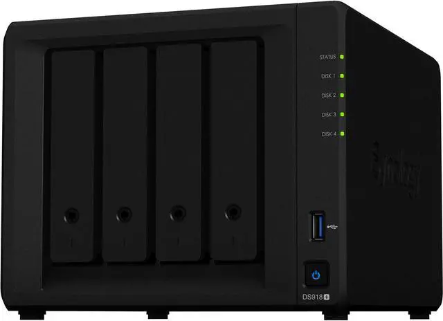 Synology 4 bay NAS DiskStation DS918+ (Diskless) - Newegg.com