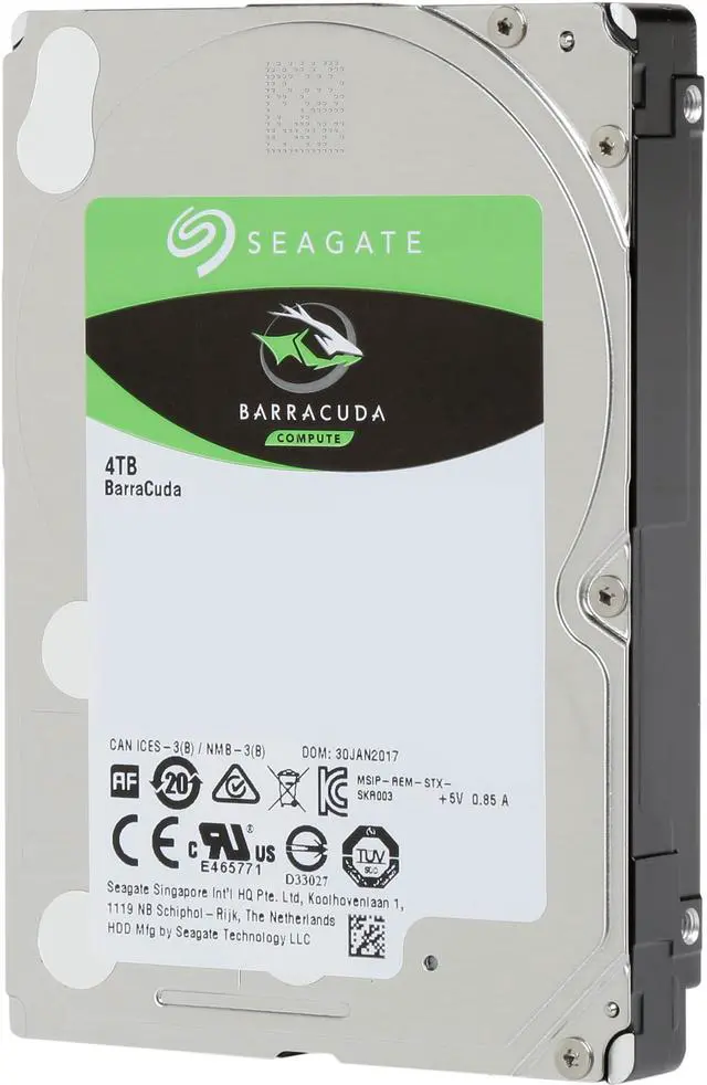 Seagate 4TB BarraCuda 5400 RPM 2.5