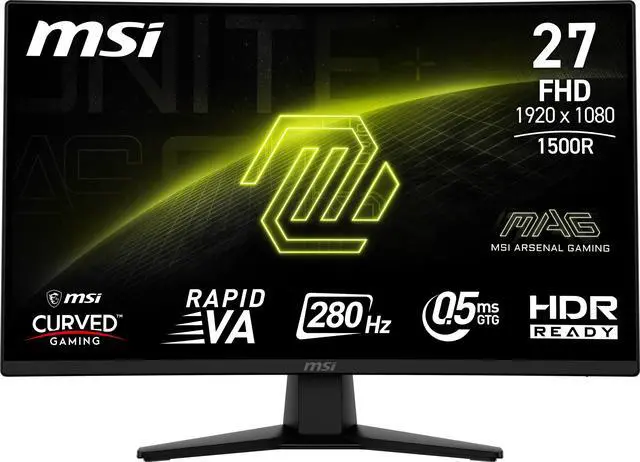 MSI 27'' Full HD 280Hz with AMD FreeSync Premium 0.5ms HDR Ready