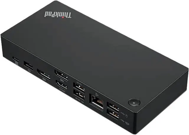 Lenovo ThinkPad USB Type-C Dock Gen 2, Black - Newegg.com
