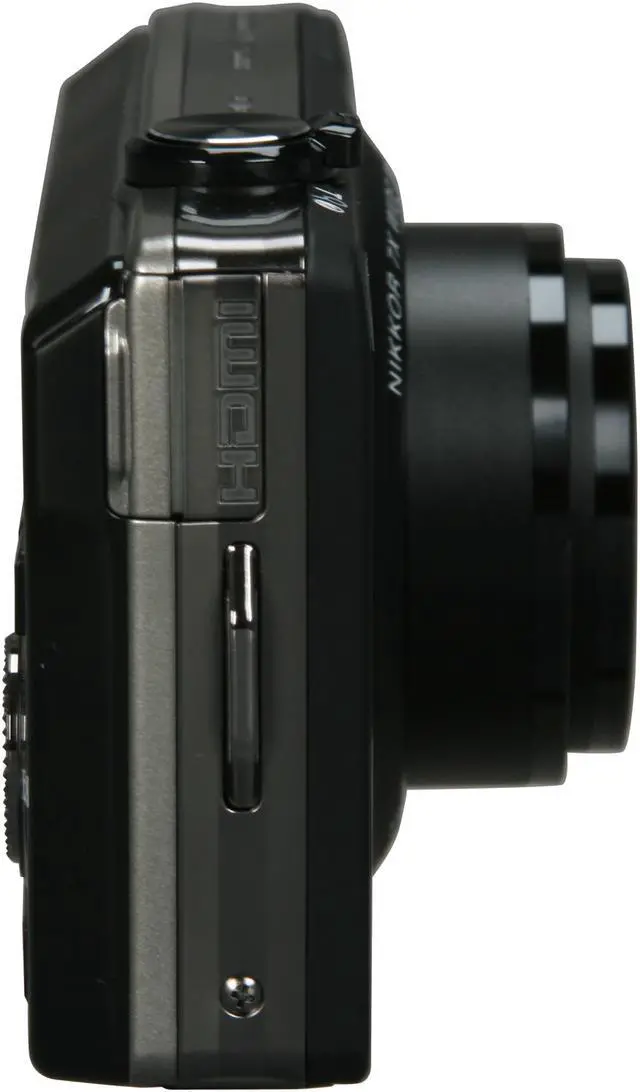 Nikon COOLPIX S6000 Black 14.2 MP 28mm Wide Angle Digital Camera